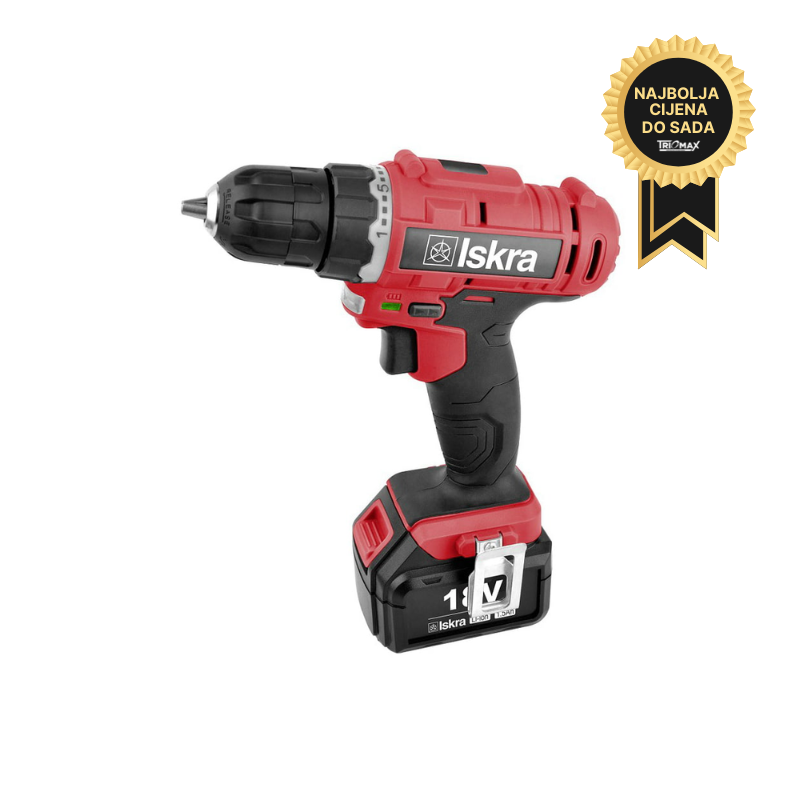 Bateriska bušilica ISKRA ML-CD92-180