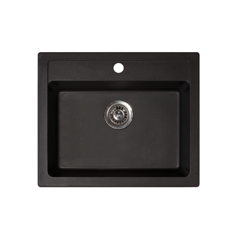 Sudoper Metalac X QUADRO 60 CRNI